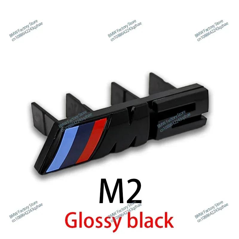 3D Значок Эмблема Решетки Радиатора Автомобиля Пряжка Аксессуары для Стайлинга Автомобиля Для Логотипа BMW M M1 M2 M3 M4 M5 M6 M7 F48 E83 F39 F10 F30 G01 E84
