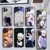 Чехол для телефона K-Killua Z-Zoldyck Для iPhone 17, 16, 15, 14, 13, 12, 11 Plus, Pro Max, Мягкий черный чехол