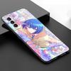 Game Project Sekai Black Silicone Phone Case For Samsung Galaxy S23 S21 S20 FE S24 S22 Ultra S10E S10 S9 S8 Plus