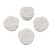 4 Pcs LED Rose Candle Light Flameless Smokeless Colorful LED Decorative Light for Bars Cafe