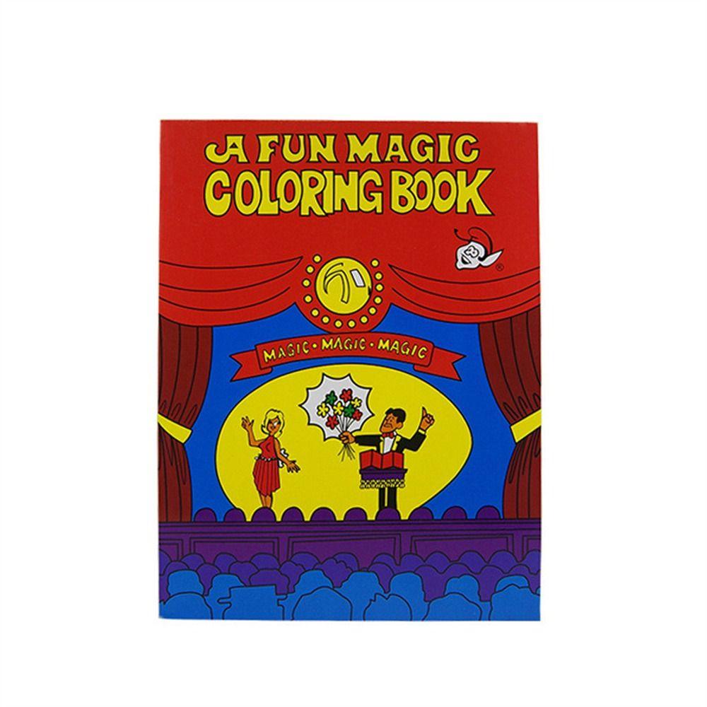 Comedy Magic Magic Coloring Book Magic Prop Magic Prop Books Magic Trick Book  Teens Adults