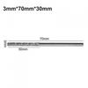 1 шт. 3 мм 1/8 дюйма длинный хвостовик твердосплавные боры для фрезерной головки бор роторный 38 мм до 100 мм