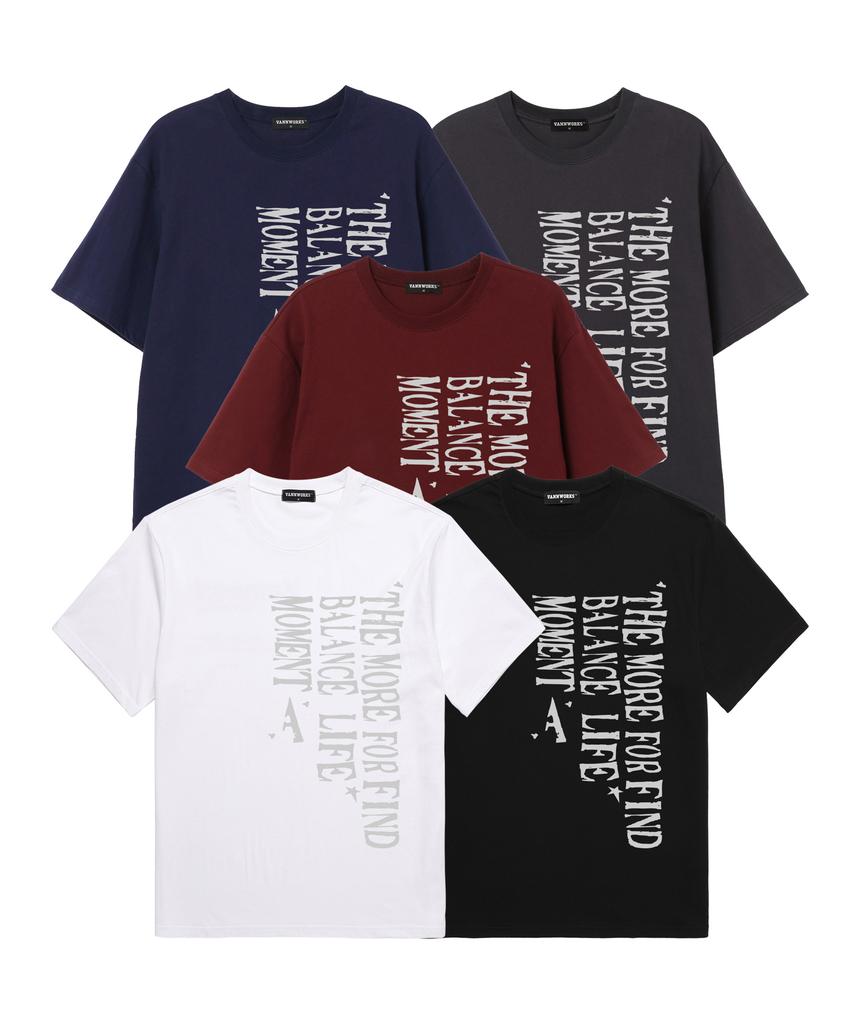 VANNWORKS Urban Balance Short Sleeve T-Shirt (Vs0132) Burgundy (A Type)
