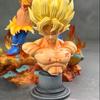 Jt Statue Drogan Boll Z Son Gocool Figure Replaceable Heads Led Base Super Saiyan Gocool Action Figures Collection Mode Toys Gifts