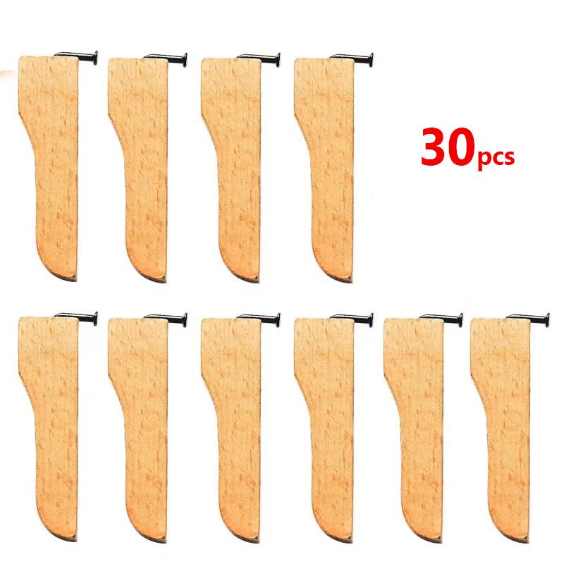 Креативная открывалка для пивных бутылок Массив дерева Гвоздь Магнитная открывалка для крышек Эргономичная ручка Открывалка для вина Для кухонных аксессуаров