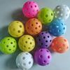6 шт. Pickleball 74 мм прочный 40 отверстий уличный красочный Pickleballs тренировочный и развлекательный Paddle Ball для тренировочных видов спорта