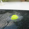 3D Car Ball Car Stickers Funny Creative Window Decoration Stickers Tennis Glass Broken Design Creative Interesting Objects