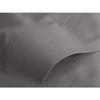 Flat Sheet In Pure Combed Cotton Percale, Long Fibres, 80 Threads/cm² Vent Du Sud - Slate - 180 X 290 Cm for Single Bed