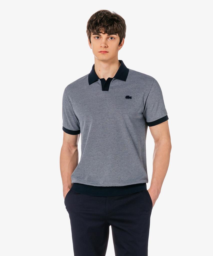 LACOSTE Men'S Basic Open Collar Short Sleeve Polo Shirt Ph387E-56G 5I1