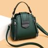 New Fashion Korean Single Shoulder Crossbody Bag Simple and Elegant Women's Soft Leather Texture Handheld Small Bag