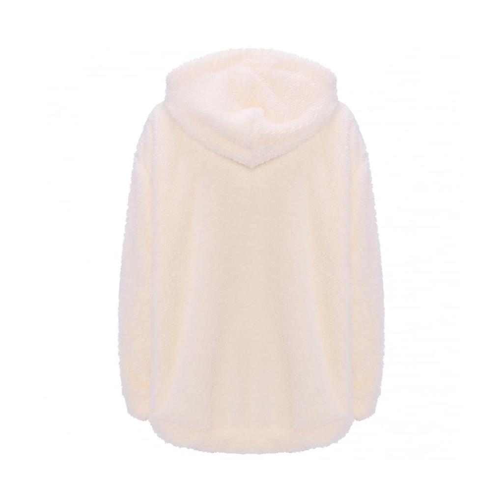 AMOSTYLE Fluffy Hoodie 1602 Size F (Green)