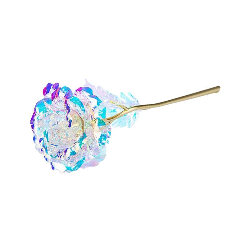 24K Gold Foil Rose Flower Valentine's Day Gift Box