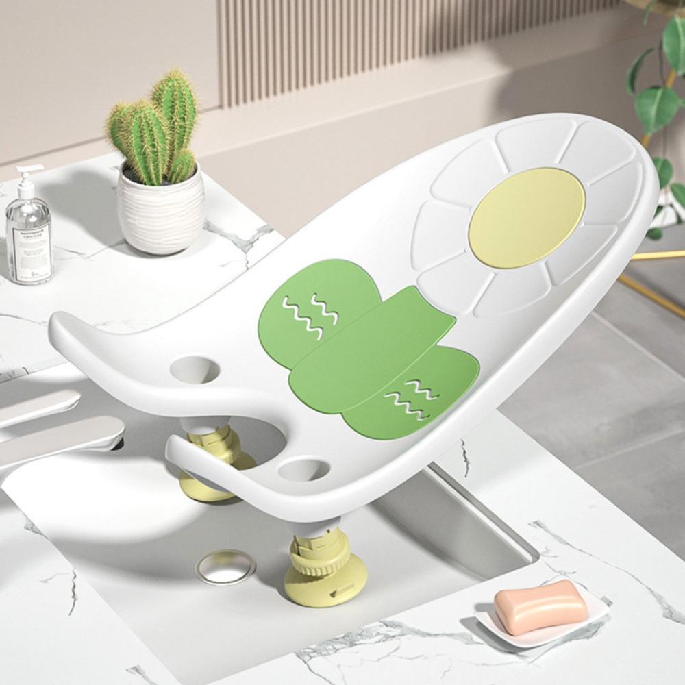 Non Slip Baby Bath Seat Detachable Support Tub Infant Hip Washing Rack Baby Shower Accessories