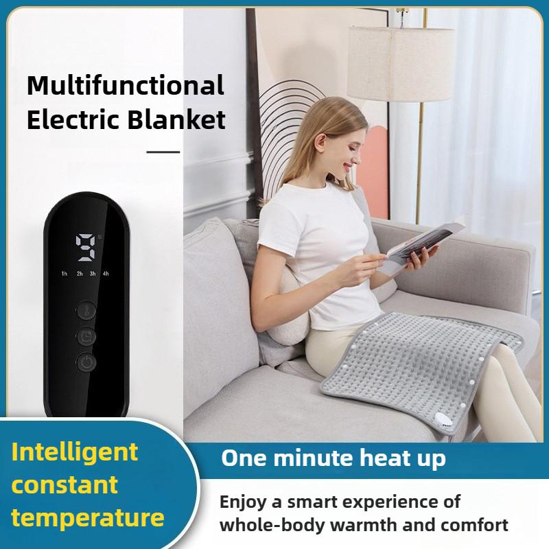 Household Smart Thermostat Eectric Blanket Washable Heating Pad Portable Multi Functional Body Warming Blanket