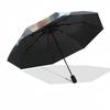 1pc Dragon Ball Z Vegeta & My Hero Academia Izuku Midoriya Outdoor Umbrella - Automatic Opening/Closing, 3-Fold Design, 8-Bone Iron Frame - Perfect Gi