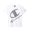 Champion Modern Short Sleeve Crew School Size Vapor Short Sleeve White T-Shirt, Kids' Neck, Quick-Drying, C, T-Shirt, CK-BS323,