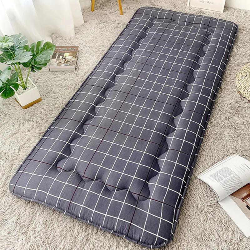 WTEMPO Большой размер Мягкий Домашний Кровать Отель Татами Принтованный Складной Матрас Подушка Толстый Теплый Матрас для Студенческого Общежития Сезон Возвращения в Школу Матрас