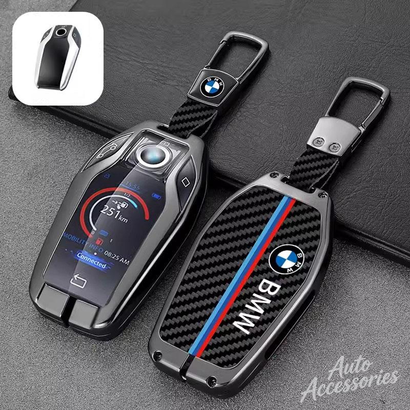 MLKL5 Car Key Case Cover Bag Keychain Accesories For Bmw 1 3 5 7 Series X1 X3 X5 X6 X7 F30 G20 F34 F31 G30 G01 F15 G05 I3 M4 Series