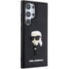 Karl Lagerfeld 3D Rubber Ikonik Case For Samsung Galaxy S24 Ultra - Black