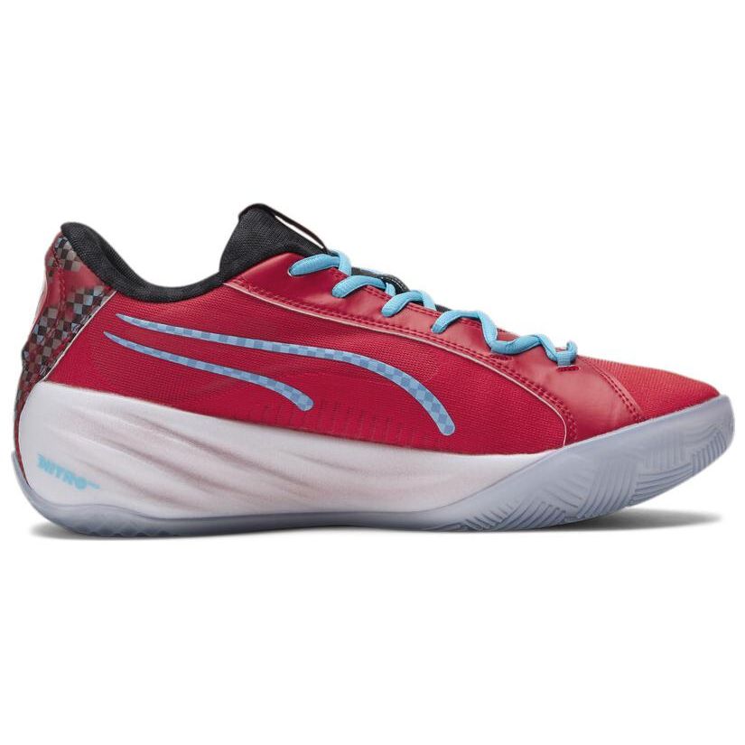 Scoot Henderson x Puma All-Pro Nitro O.D.D. Кроссовки Mindset Men Red For-All-Time-Red Bright-Aqua 379300-01