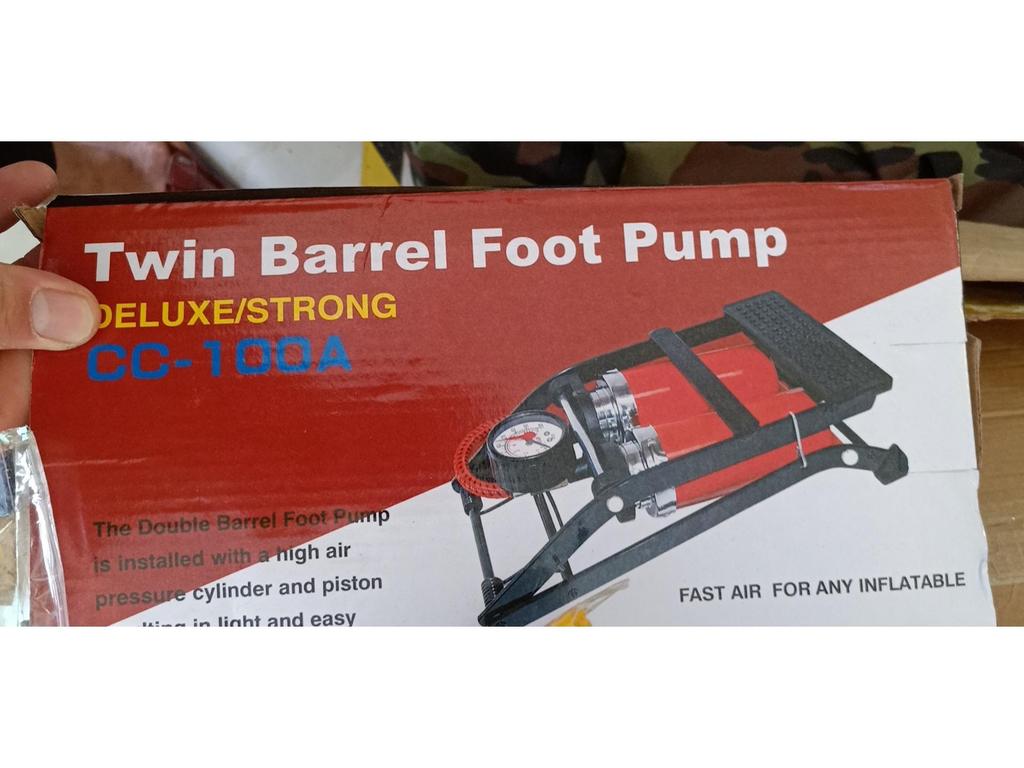 Универсальный ножной насос высокого давления для велосипедов и транспортных средств