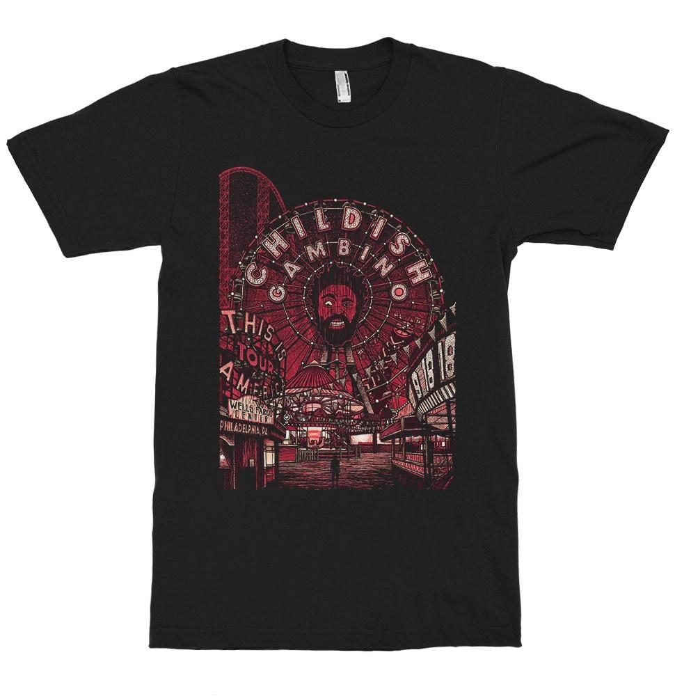 Childish Gambino This Is America Tour T-Shirt, Donald Glover Shirt (mw-123)