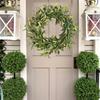 Artificial Olive Wreath Olive Fruit Wreath Door Decoration Wall Hanging Home Decoration Fake Flower