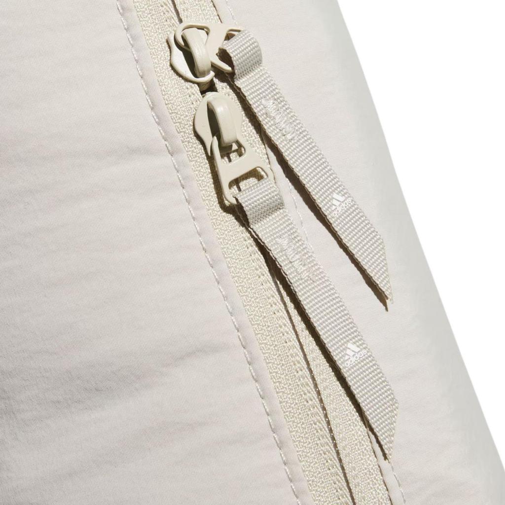 New Adidas Recycled Polyamide Shoulder Bag Unisex Light Gray JJ4343