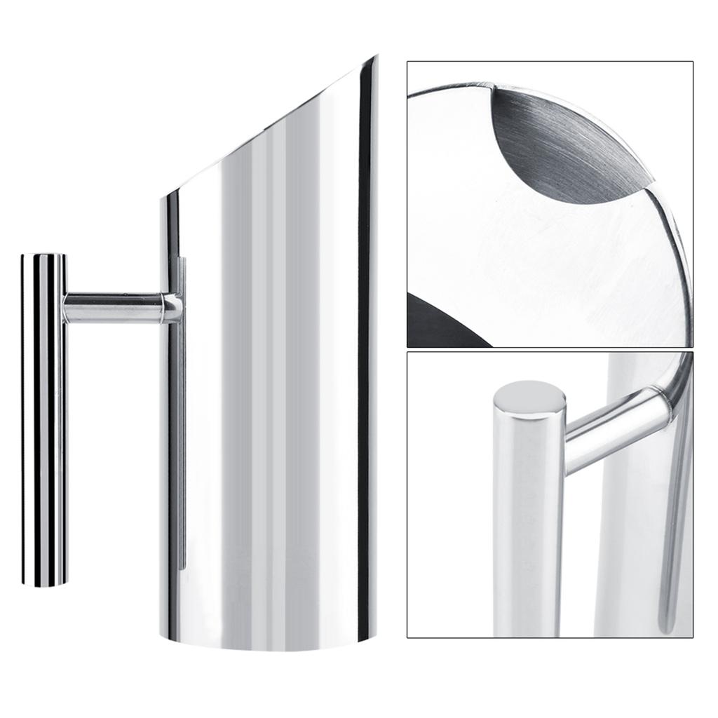 Stainless Steel Pitcher Stainless Steel with Ice Guard Cold Drinking Pitcher Home Hotel Serving Tool