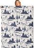 Butterfly Design digitalprinted polyester Bedroom velvet flannel soft sofa cover blanket Fleece soft sofa cover