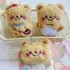 Butter Bear Plush Doll Phone Pendant - Love & Graduation Gift for Classmates, Decorative Small Doll Accessory