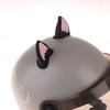 Motorcycle Helmet Cat Ear Decorations Helmet Ear Accessory For Scooter Bicycle Adhesive Motorbike For Skateboarding For Cycling