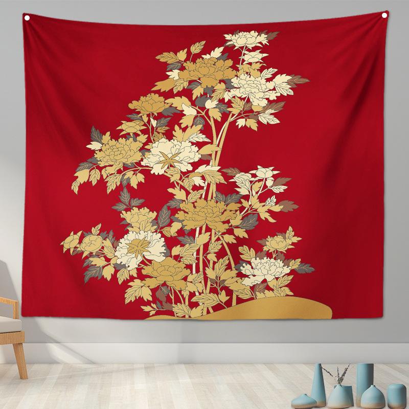 Украшение дома Японский гобелен Укиё-э Канагава Прибой Подвесная ткань Винный магазин Живопись