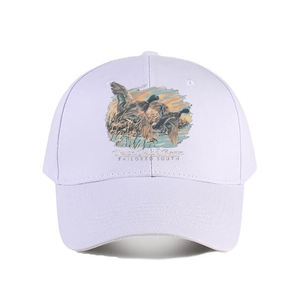 Vintage Duck Graphic Baseball Cap Fashion Unisex Sunhat Womens Outdoor Sports Snapback Cap