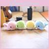 Очаровательный мини-брелок в виде плюшевой куклы-дельфина, мягкая игрушка для сумок, желтый, розовый, синий, зеленый