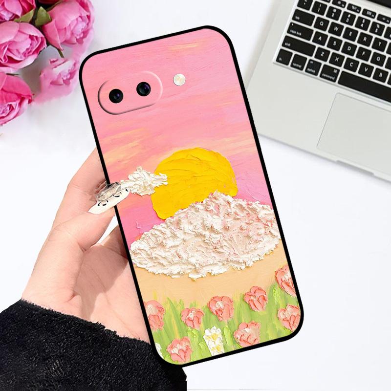 Чехол для Google Pixel 9A Модный Рисунок Силиконовый Чехол для Телефона для Google Pixel 9A Чехол Pixel9A Мягкий Ударопрочный Защитный Корпус