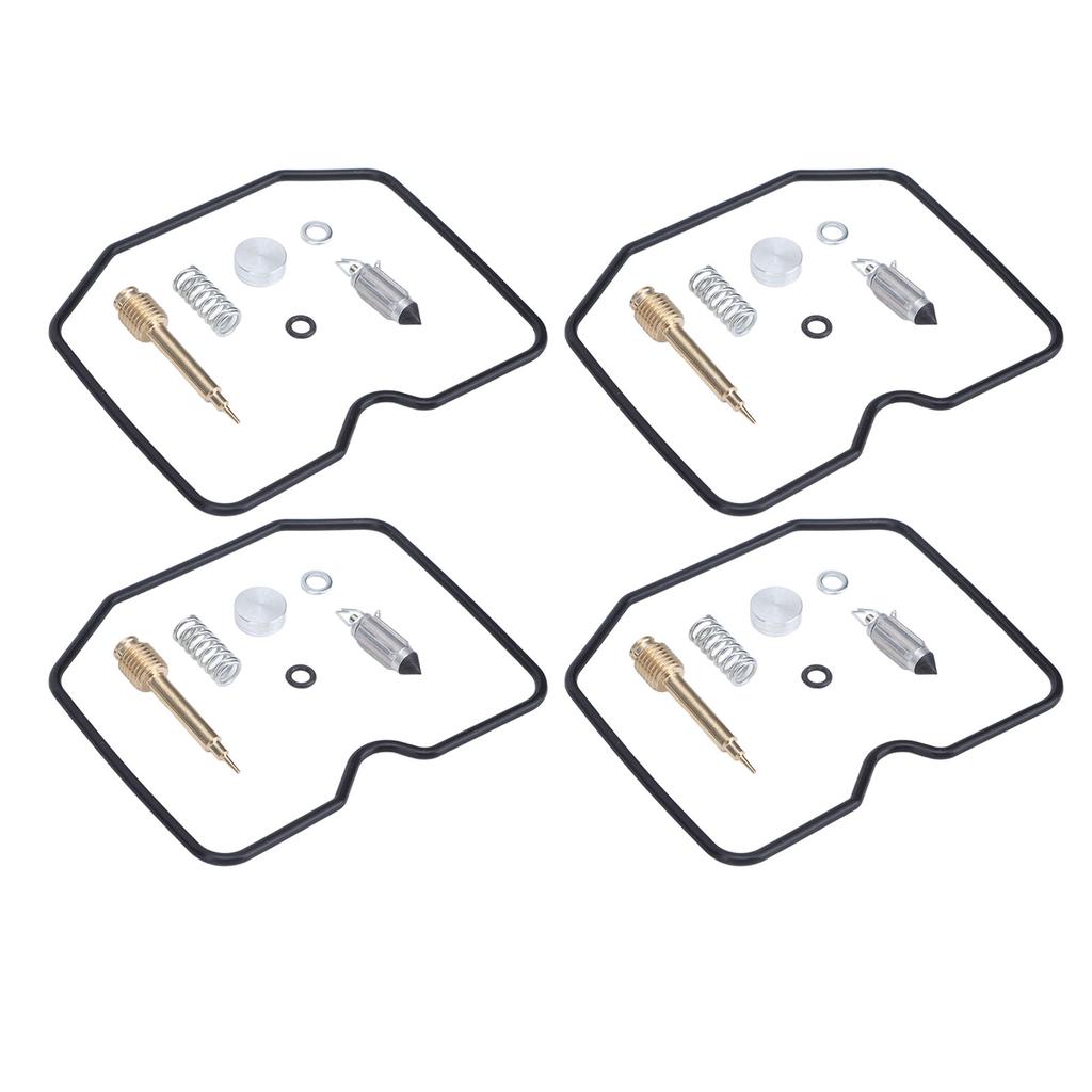 4 Pcs Motorcycle Carburetor Rebuild Set Engine Carb Overhaul Repair Kit Replacement for Suzuki BANDIT GSF600S 1996‑2003