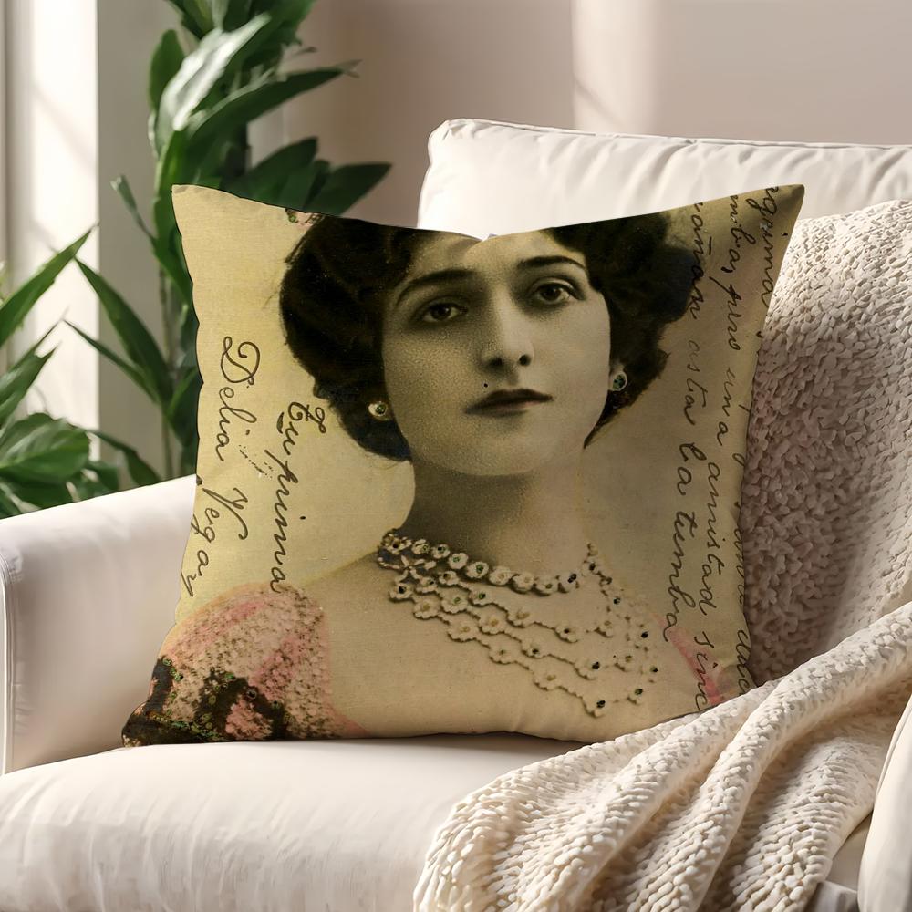 LLinas CCavalieris cushion cover For Pillow Printing Sofa Decoration Home Car Room Coffee Shop Office Nordic Simplicity