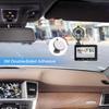 Крепление на присоске для видеорегистратора, совместимое с Crosstour, APEMAN, YI 2.7", Z-Edge Z3 3" и большинством других видеорегистраторов, с 16 различными точками, 3 x Двусторонний клей