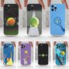 Спортивный чехол для iPhone Max, 14, SE, 12, 15, Pro, 17, Plus, 11, XS, Mini, 16, X, 13, XR, Прозрачный мягкий чехол
