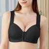 Front Closure Bra Posture Bras for Women Front Hooks Wireless Brassiere Seamless Smooth Back Support Bra