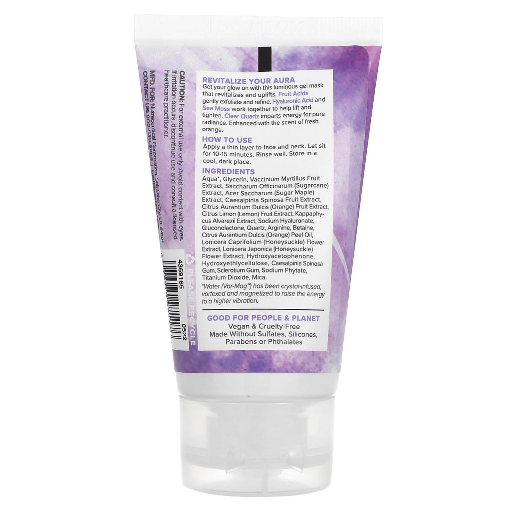 Heritage Store Маска красоты Aura Glow, для всех типов кожи, 2 жидких унции (59 мл)