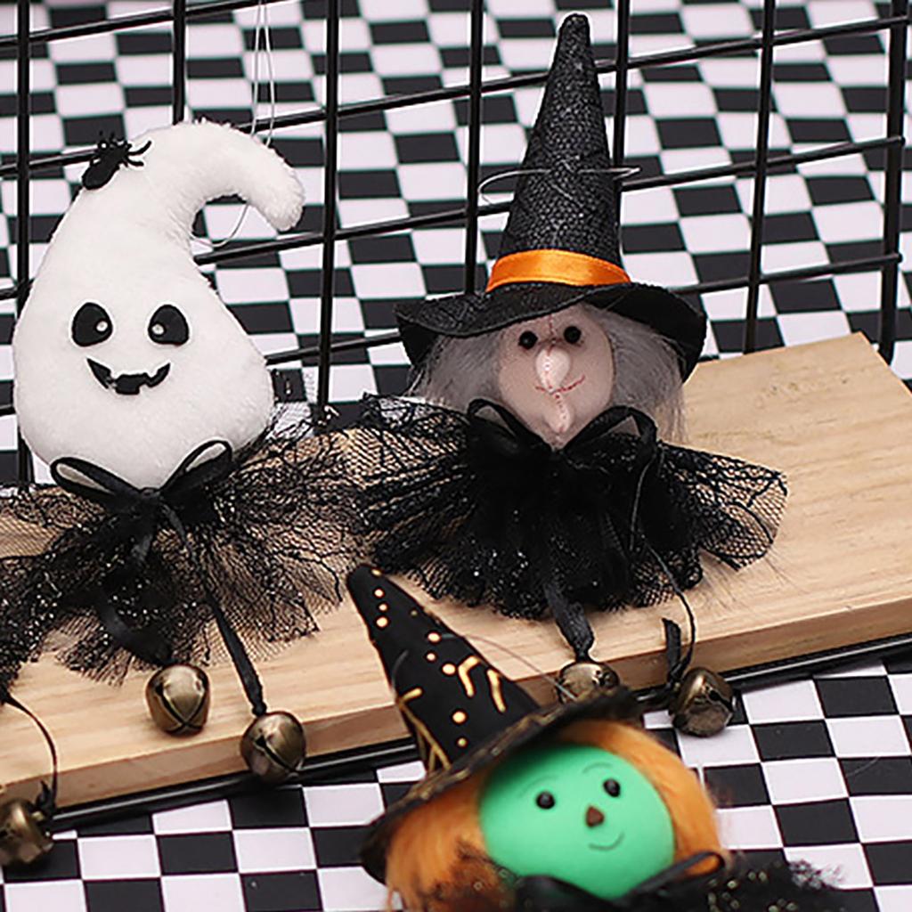 Подвеска-призрак Хэллоуина Подвеска-колокол с ремешком Украшение Хэллоуина