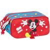 Pencil Case - SAFTA - Mickey Mouse - Multicolor - Synthetic - Child