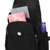 Waterproof Multifunctional Backpack Outdoor Travel Bag Solid Color Shoulder Bag Women's Chest Bag