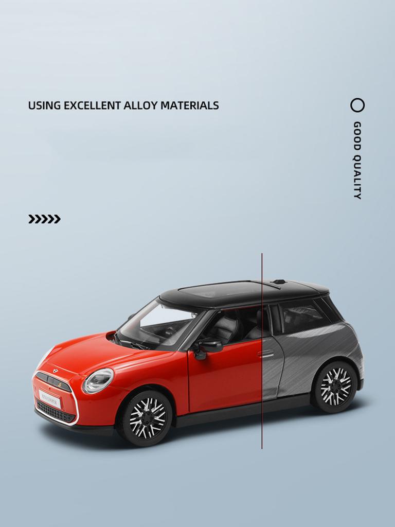 ОСО 1:28 модель автомобиля BMW MINI Cooper, металлическое украшение из цинкового сплава, коллекционный подарочный автомобиль