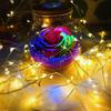 hot Fairy String Lights Decor 1m Festive Copper Wire Led String Lights Decor Twinkle Lights For Bedroom Living Room Garden Yard