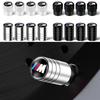 For BMW M Emblem E46 E36 E34 F10 E90 F30 E60 F30 E53 E30 E92 E87 Car Wheel Tire Valve Caps 4Pcs Metal Stem Cover npdf01