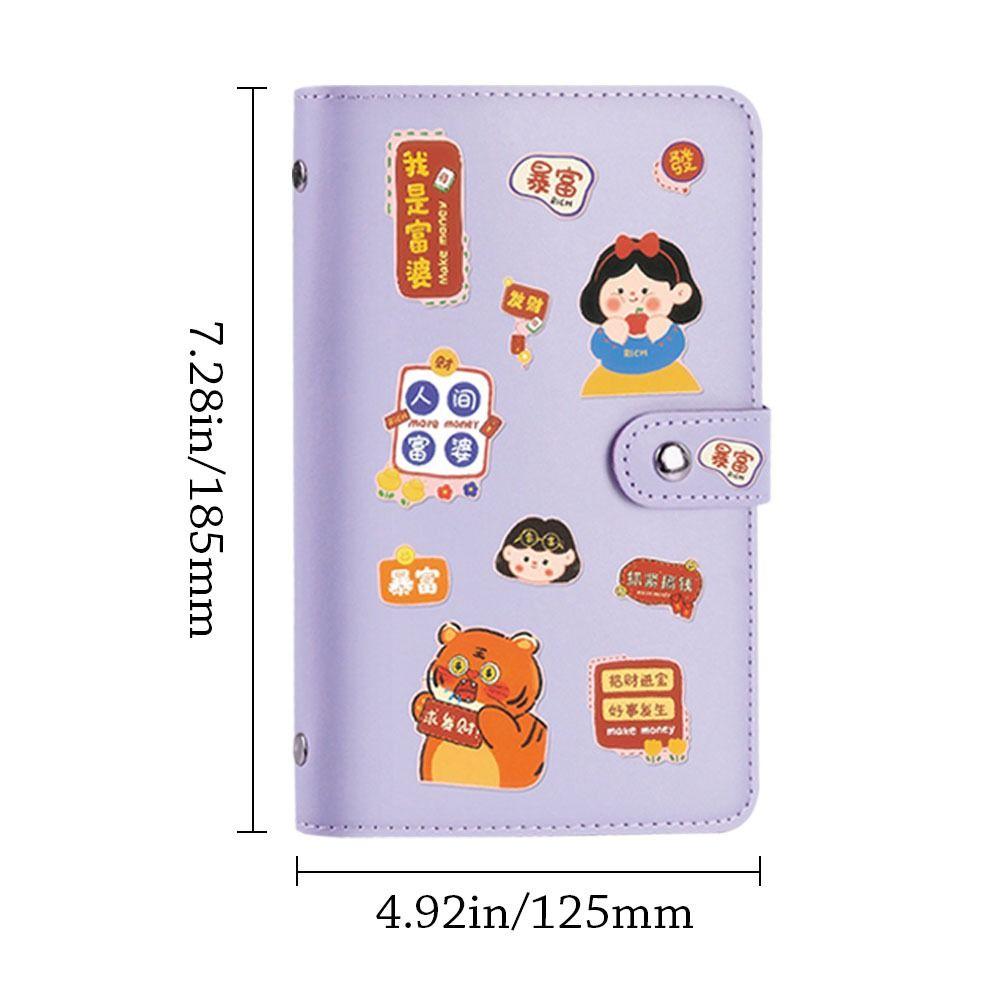 Экономьте деньги Мини-переплет Экономия Вызов PU Экономия Вызовы Любители книг