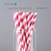 100 Eco-Friendly Colored Paper Straws: Disposable, Creative Party Straws for Juice & Cocktails